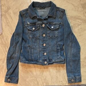 Aeropostale Dark Blue Denim Jacket